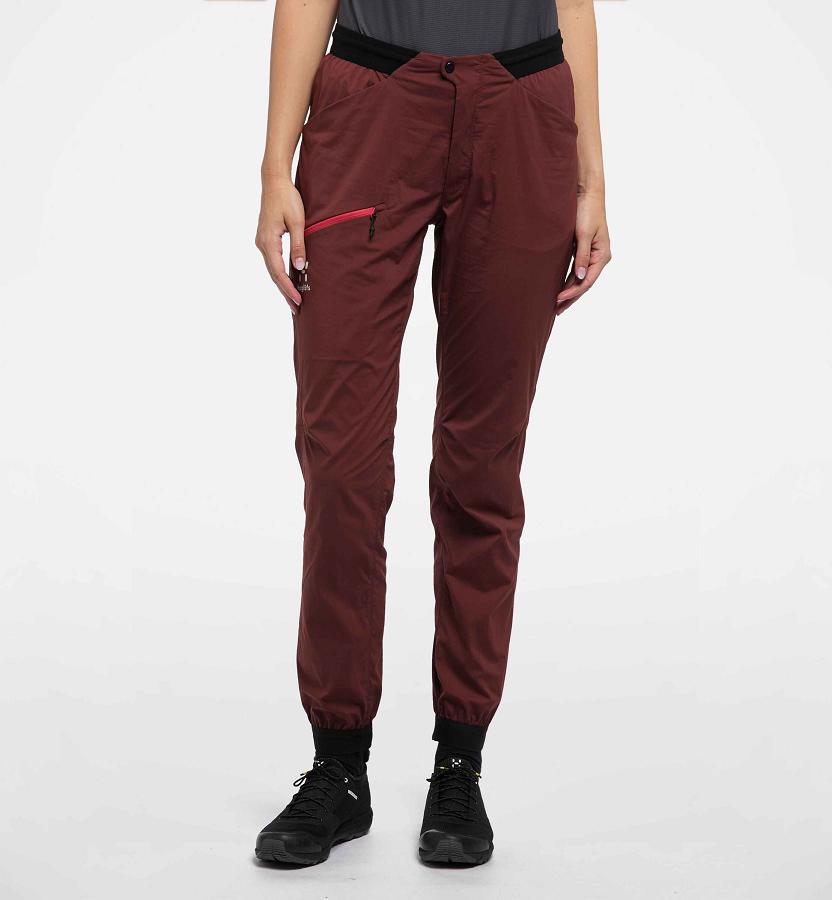 Haglöfs Womens L.I.M Fuse Hiking Pants Red New Zealand 02518EGJF